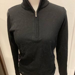 Smartwool Ladies M Sweater Black and Pink